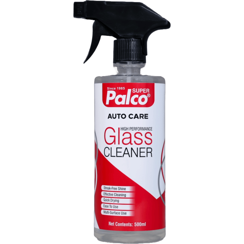 GLASS CLEANER 500 ml front Palco Glass Cleaner Spray