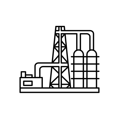 Industrial graphic icon