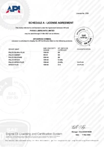 EOLCS Certificate PARAS LUBRICANTS LIMITED
