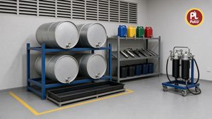 PALCO lubricant storage and handling practices to prevent oil contamination